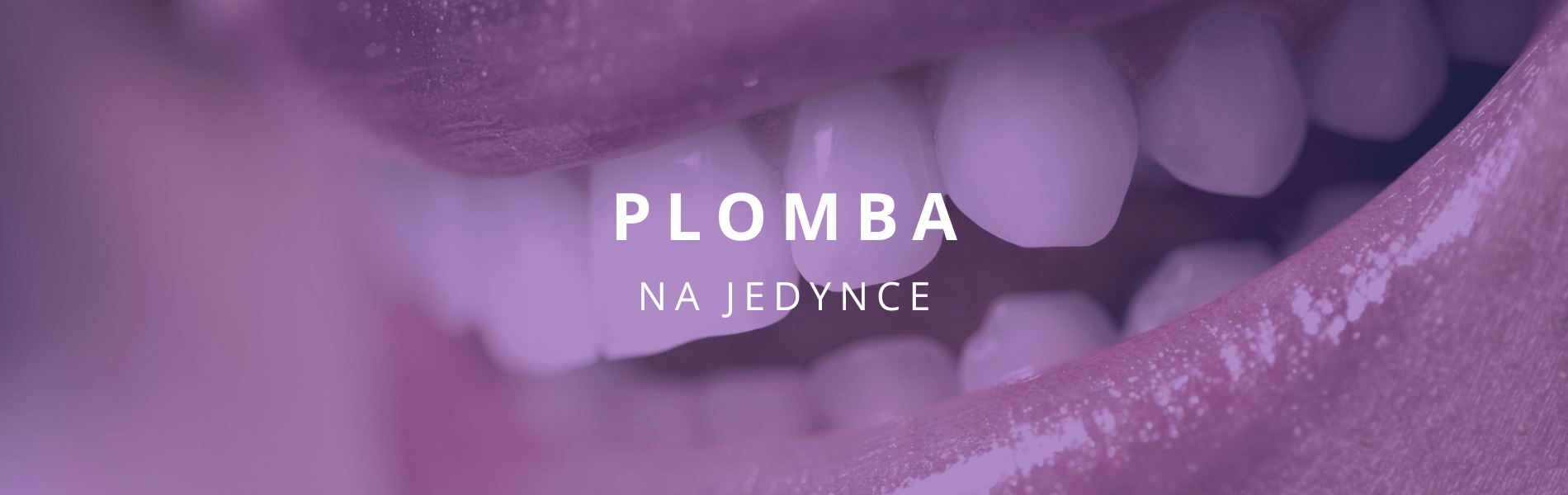 plomba na jedynce